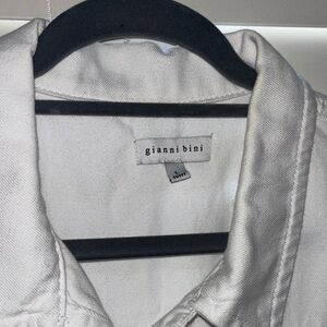 Gianni Bini Ivory Collared Romper